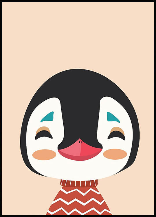 cute-penguin-poster